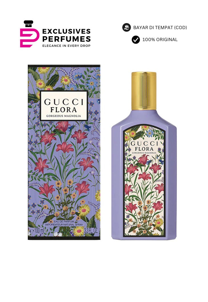 GUCCI FLORA GORGEOUS MAGNOLIA Eau de Parfum – 100ml