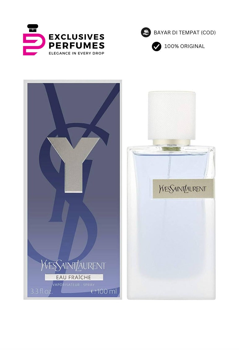 YVES SAINT LAURENT Y EAU FRAÎCHE EAU DE TOILETTE – 100ml