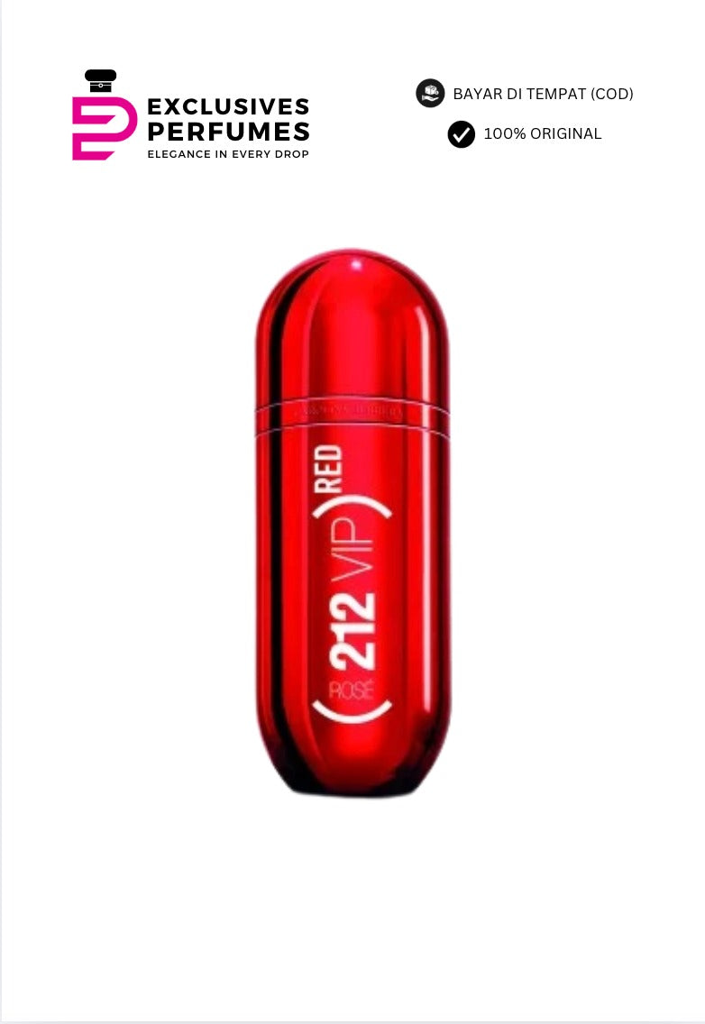 CAROLINA HERRERA 212 VIP ROSÉ EAU DE PARFUM – 80ml