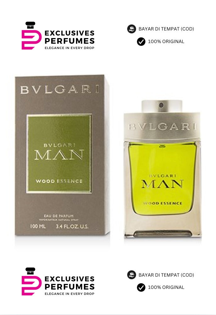 Bvlgari Man Wood Essence 100ml – A Bold & Sophisticated Fragrance